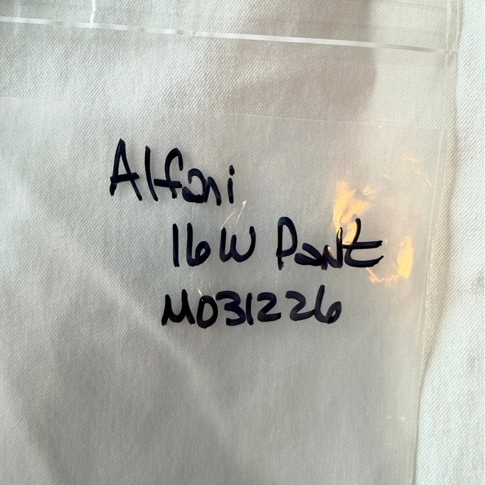 Alfani Ivory Cropped Ankle Pants Size 16W Slim Career Office Zip Pocket